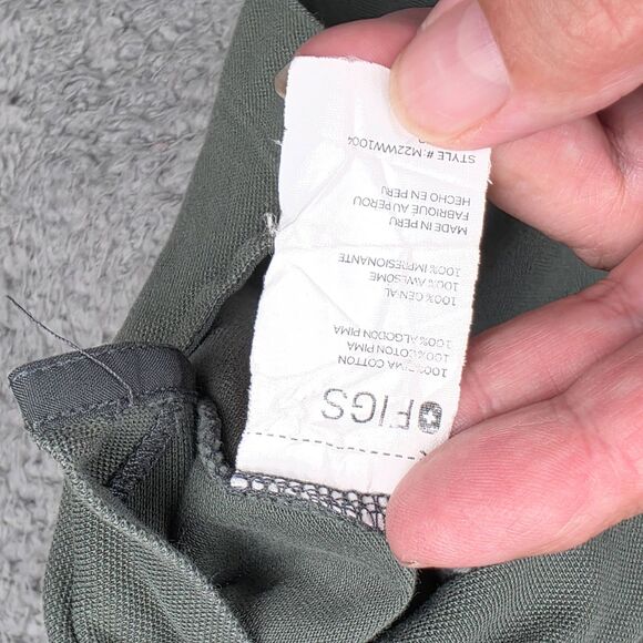Figs Pro Polo Shirt Mens Size XL Muted Green Classic Chest Pocket Casual Sporty‎ - Picture 6 of 6
